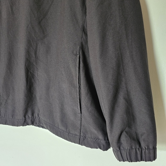 NWOT Pebble Beach golf performance  black gorpcore pullover 1/4 zip Size L - Picture 2 of 11